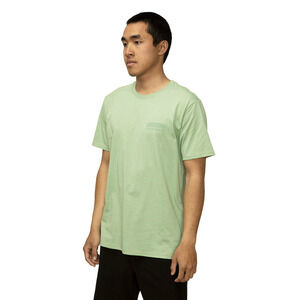 NEW Florence Marine X Mens X-Large Logo Organic Tee Light Sage Green T-Shirt C23